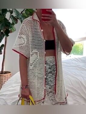 RARE “Memorial Day” Crochet Top